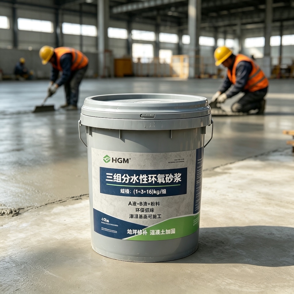 龙门三组份水性环氧砂浆